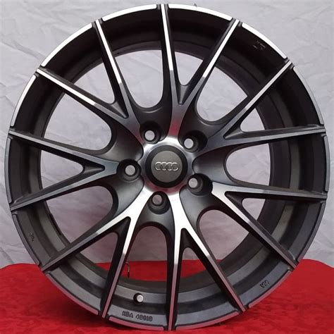 Cerchi In Lega Audi A3 18 Oz Msw 25 Antracite Diamantato Fiorini Gomme