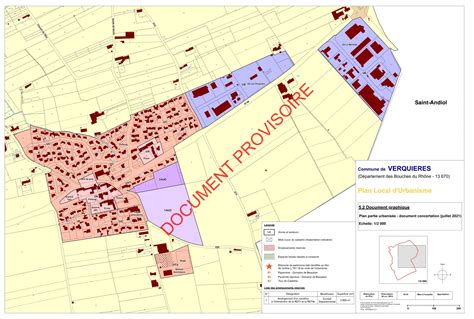 Plan Local dUrbanisme Village de Verquières