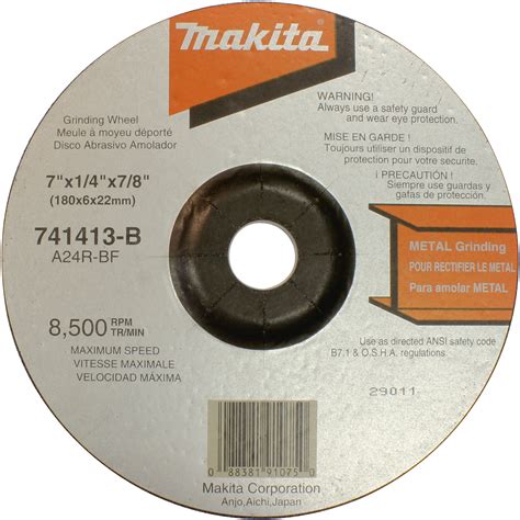 Makita 724115 A 25 Cut Off Wheel 25 Pack 4 12 Inch By Makita