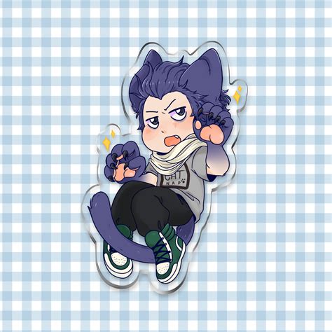 Shinso Cat Acrylic Charm Corner Room Studio