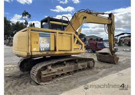 Used Komatsu Komatsu Pc160lc 7 Excavator Construction Equipment In Listed On Machines4u