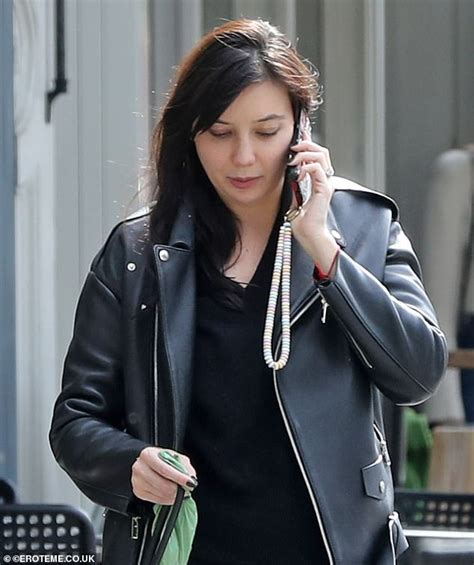 Newly Engaged Daisy Lowe Flashes Her Diamond Ring While Out For A