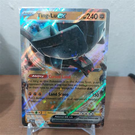 Pokemon Tcg Ting Lu Ex Ultra Rare Shopee Malaysia