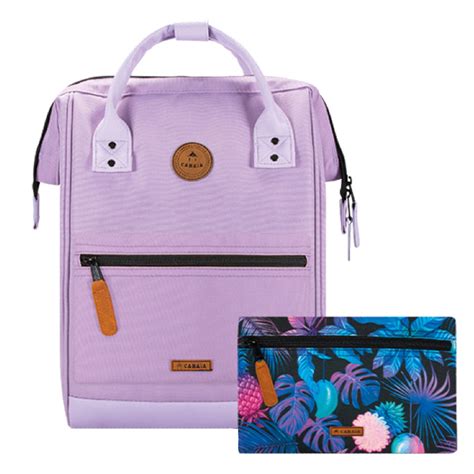 Caba A Medium Jaipur Backpack Purple