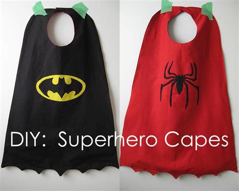 My Handmade Home Tutorial Diy Superhero Capes