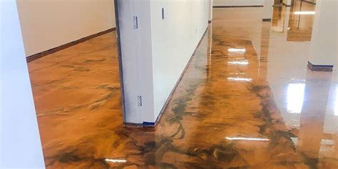 Metallic Epoxy Projects Photo Gallery Rad Concrete Coatings In Utah