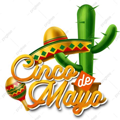 Des Clipart Png Images Cinco De Mayo Logo Illustration With Colorful