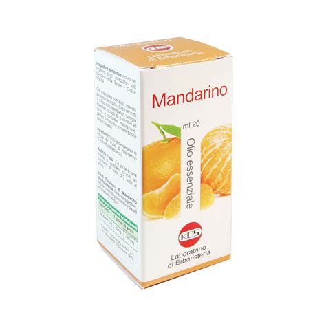 Mandarino Olio Essenziale Ml Olii Essenziali Kos Erboristeria