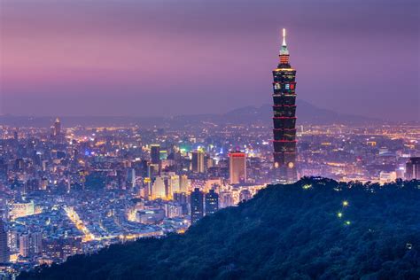 Hd Wallpaper Taipei 101 Cityscape