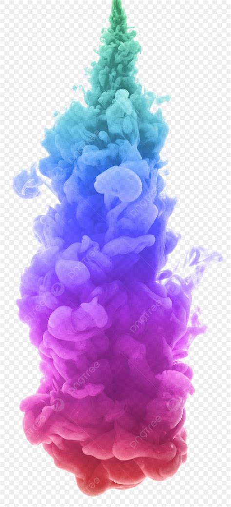 Colorful Smoke PNG Picture Color Smoke Irregular Smoke Pigment Smoke