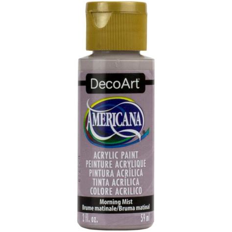 Tinta Americana Acrilica Cinza Nevoeiro Da Ml Americana Pro