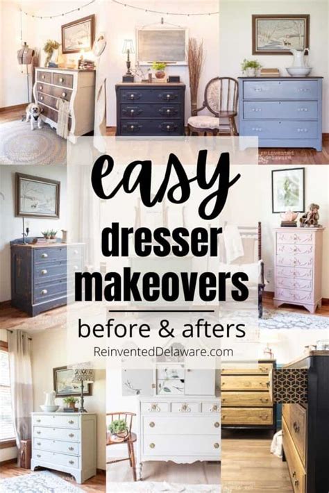 Easy Dresser Makeover Projects Reinvented Delaware