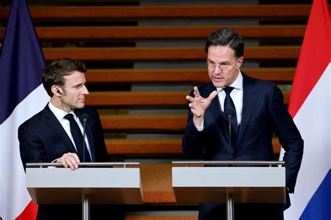 Macron, Rutte agree to disagree on European response to US subsidies ...