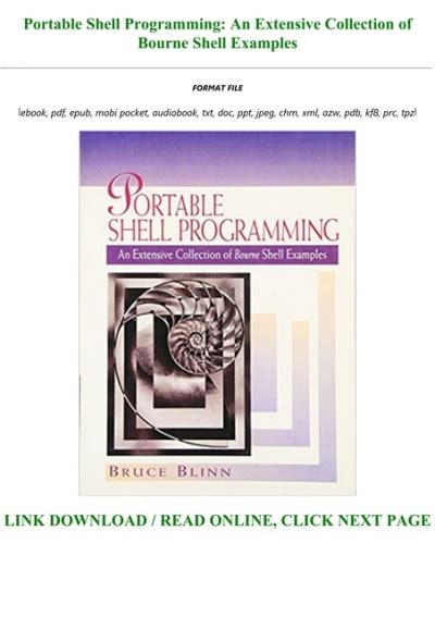 Portable_Shell_Programming_An_Extensive_Collection_of_Bourne_Shell_Examples