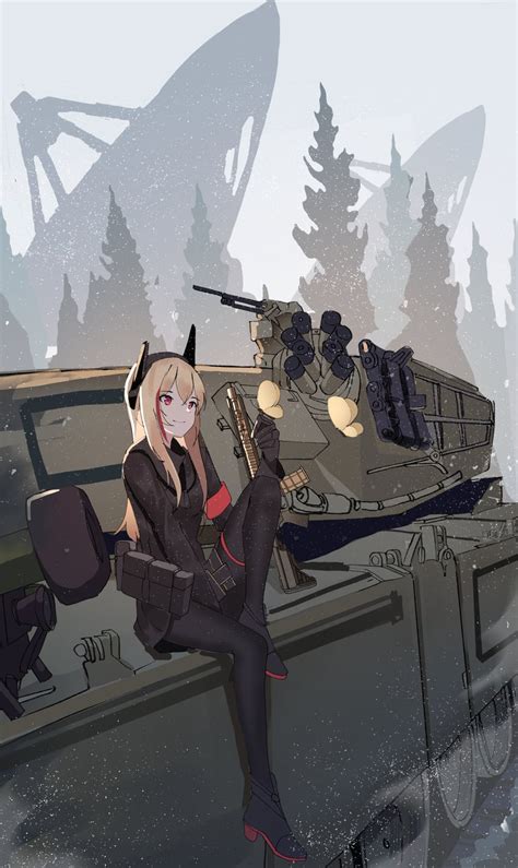 M4 Sopmod Ii Girls Frontline Drawn By Gar32 Danbooru