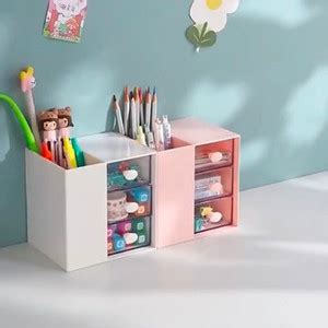 Jual Dijual Tempat Pensil Desk Organizer Pen Holder Rak Meja Rak Alat