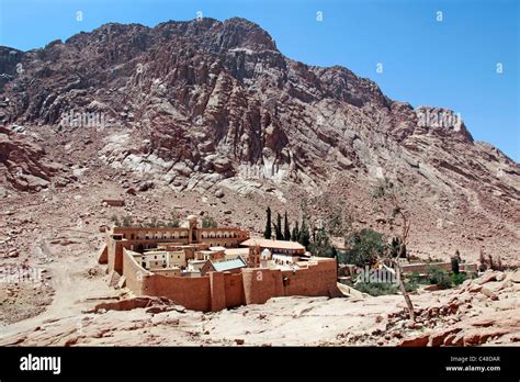 St Catherines Monastery South Sinai Peninsula Egypt Stock Photo Alamy