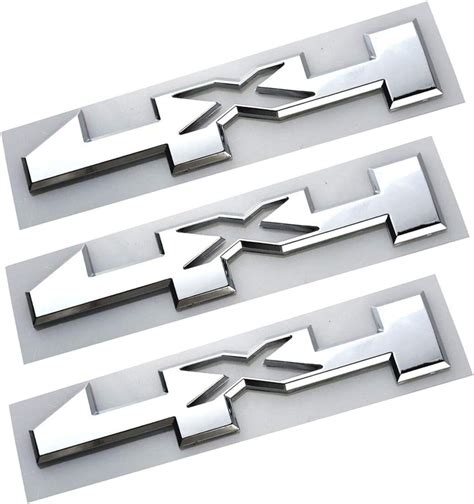 2pcs Chrome Platinum Emblems Side Badge Nameplate 3d Replacement For F150 F250 F350