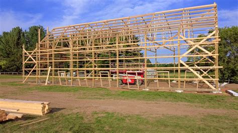 Wind Bracing And More Purlins Matt Cremona