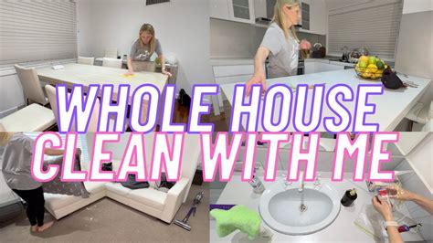 WHOLE HOUSE CLEAN WITH ME 2023 HOUSE RESET 2023 CLEANING MOTIVATION