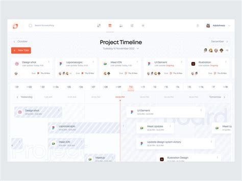 Project Timeline Dashboard