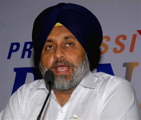 Sukhbir Singh Badal Addresses Press On Business Opportunities In Punjab