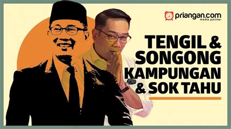 Sial Nasib Ridwan Kamil Viral Cuitan Lama Hina Warga Jakarta YouTube