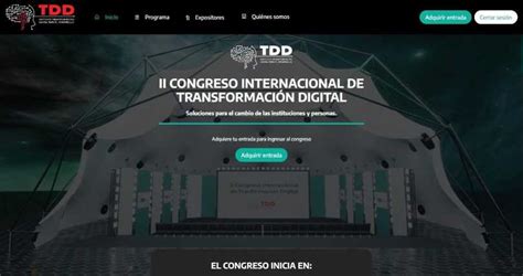 Tdd Anuncia El Ii Congreso Internacional De Transformaci N Digital