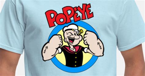 Popeye Mens T Shirt Spreadshirt