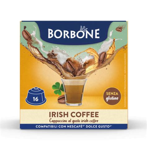 AromaKaffe Borbone IRISH COFFEE Compatibil Dolce Gusto 16 Capsule