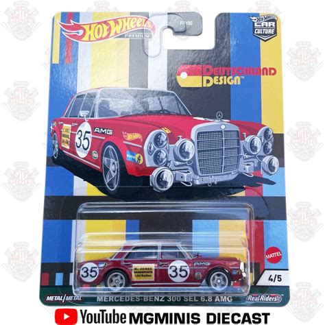 Hot Wheels Mercedes Bens Sel Amg Deutschland Design Car Culture