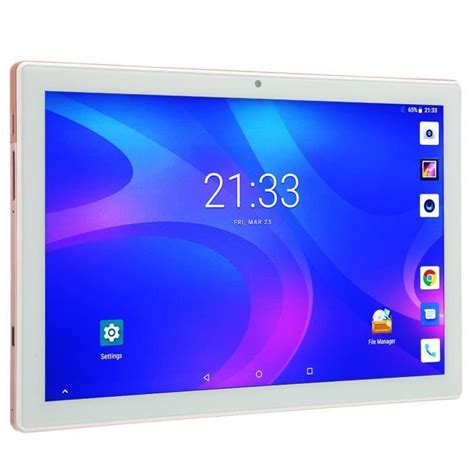 HURRISE Tablette PC Tablette 10 0 Pouces Pour Android 11 0 8 Go 256 Go