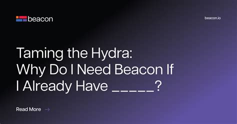 Taming The Hydra Why Do I Need Beacon If I Already Have