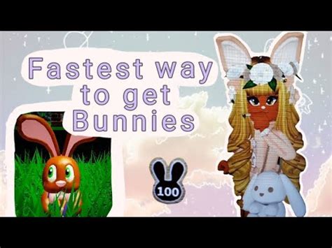 Fastest Way To Get Chocolate Bunnies In Royale High Easter Update