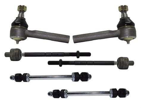 Piece Kit Inner And Outer Tie Rod Ends Sway Bar End Links Ebay