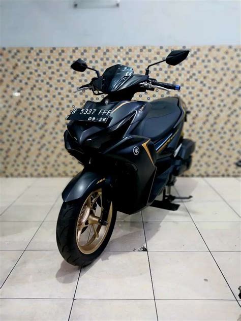 Seperti Baru Yamaha Aerox Connected Abs Ss Lengkap Motor