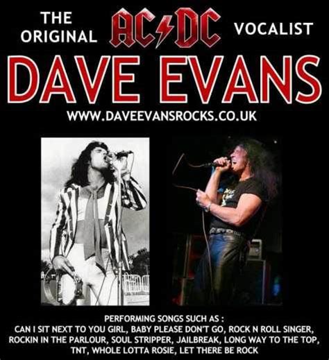 Original AC/DC Singer DAVE EVANS To Record New EP - BLABBERMOUTH.NET