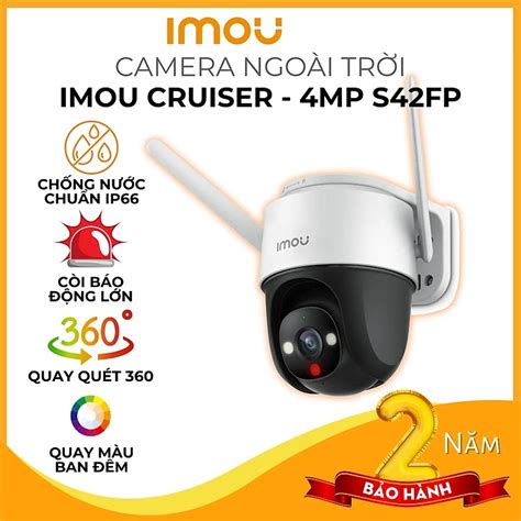 Camera Ip Wifi Imou Cruiser S Fp Mp S Fp Quay Cruiser Se