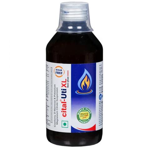 Buy Cital UTI XL Sugar Free Suspension 200 Ml Online At Best Price In