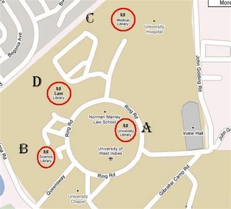 Location of Libraries | Mona Library