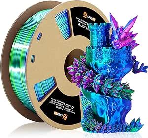 Amazon Lovoon D Printer Filament Tricolor Pla Filament Mm