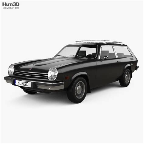 Chevrolet Vega Kammback Wagon 1976 3d модель Автомобили на Hum3d