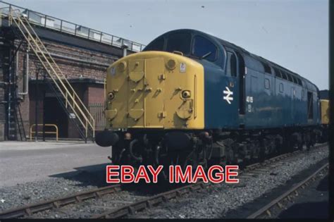 Original 35mm Slide Class 40 Loco No 40115 At Crewe Works 5 82 £5 00 Picclick Uk