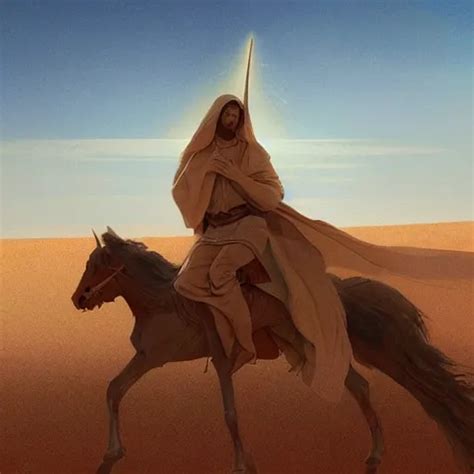 Trinity Rublev In A Desert By Jean Giraud Concept Art Stable