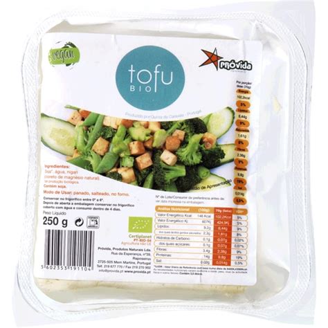 Tofu Biológico embalagem 250 g Próvida Supermercado El Corte Inglés