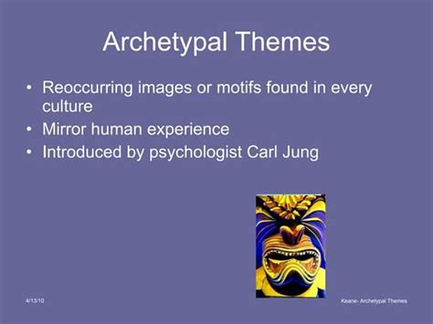 Jung Archetypes Powerpoint