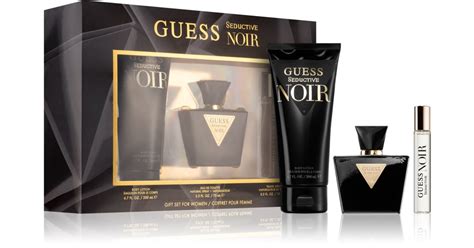 Guess Seductive Noir Coffret Cadeau Pour Femme Notino Be