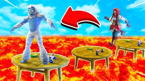 Fortnite New Floor Is Lava Challenge Fortnite Creative Youtube