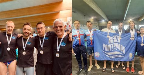 Los nadadores bercianos brillan en el X Open Castilla y León Natación