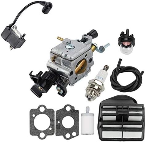 Amazon Euros C M El B Carburetor With Air Fil Ter Ignition Coil